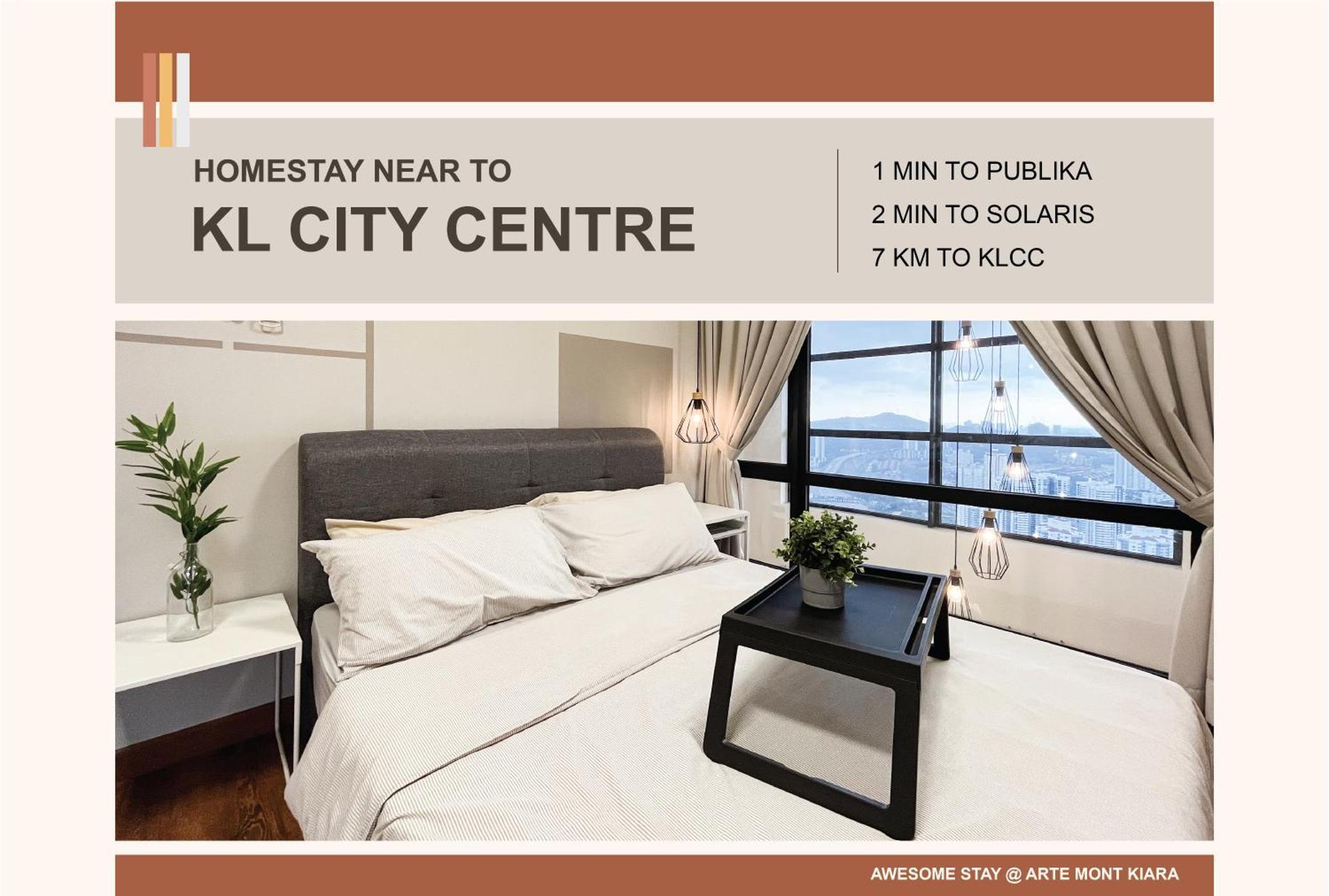 Nj Homestay At Arte Mont Kiara Kuala Lumpur Extérieur photo